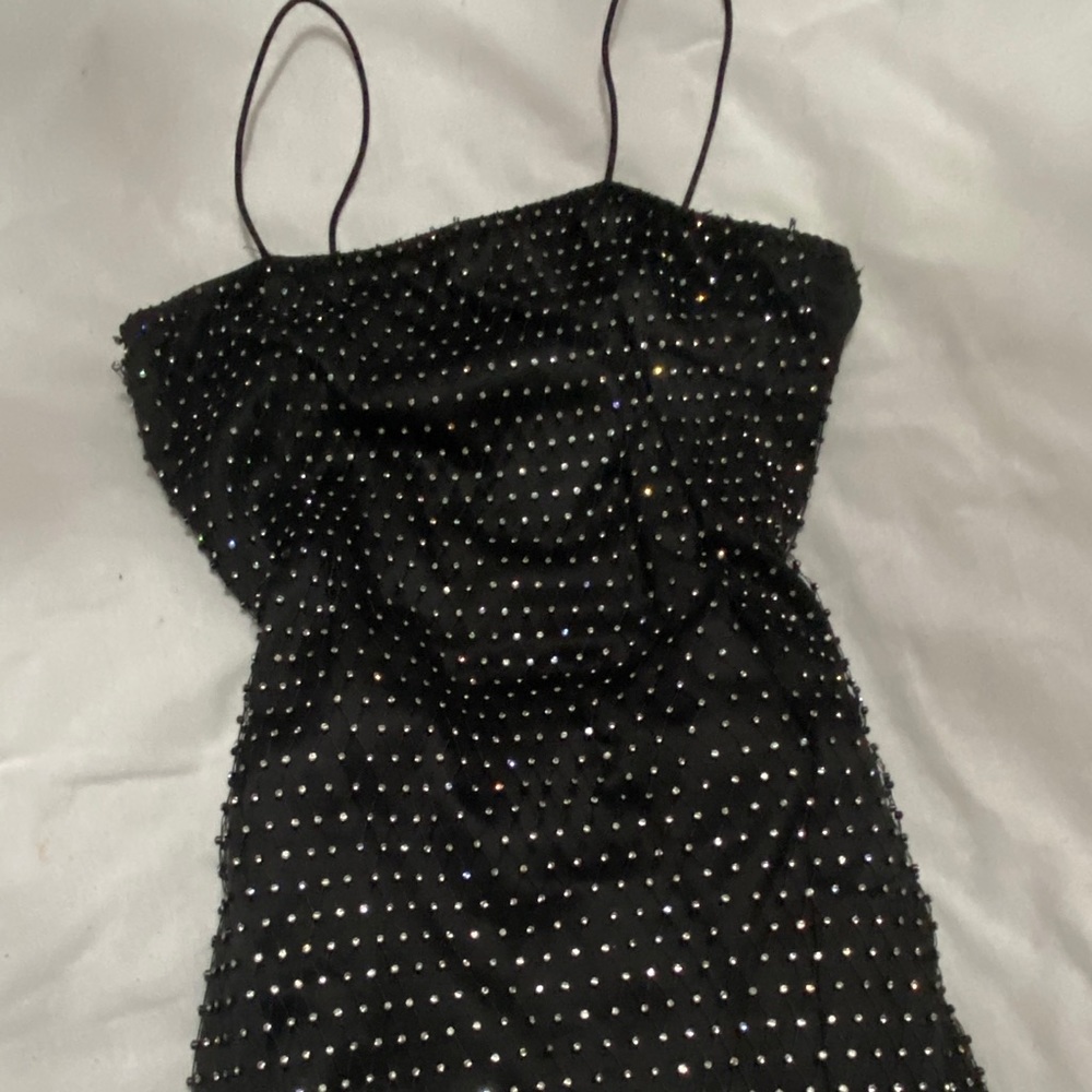 Sparkly Black Dress